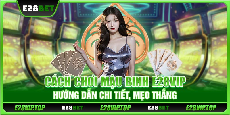 Cách chơi Mậu Binh E28VIP dễ hiểu