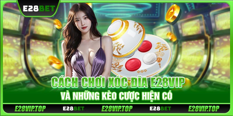 Cách chơi xóc đĩa E28VIP và những kèo cược hiện có