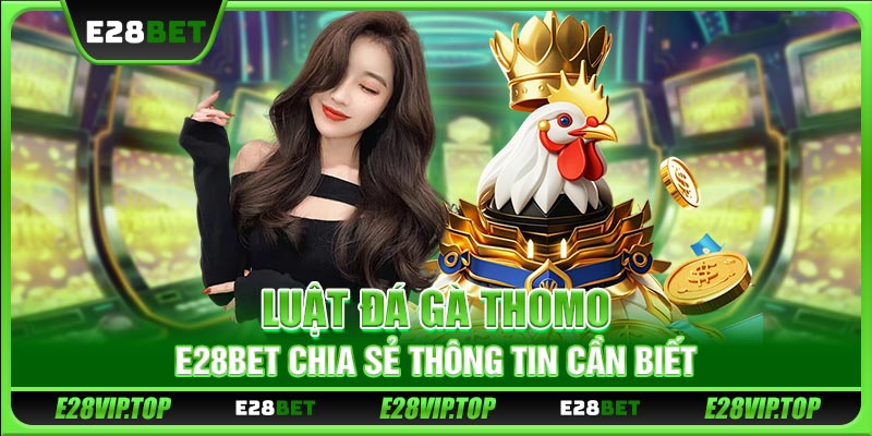 Luật Đá Gà Thomo - E28BET Chia Sẻ Thông Tin Cần Biết